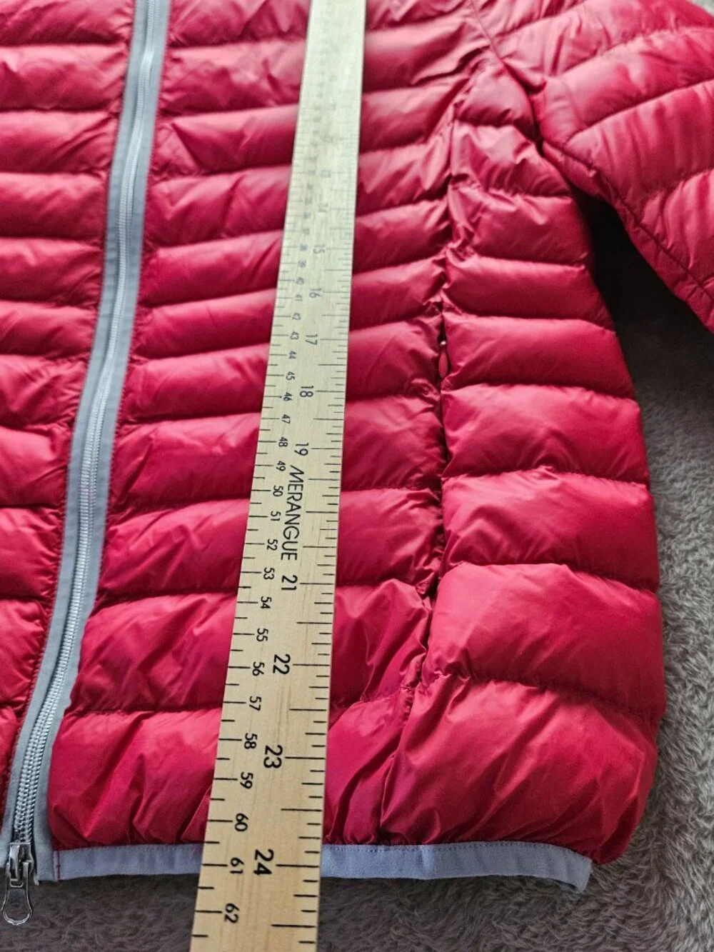 Eleven Elfs Puffer Jacket Coat Lightweight Hooded Full Zip Waterproof Windproof - Picture 6 of 13